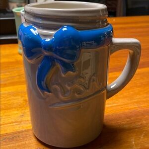 Cracker Barrel Mason Jar Mug with Ribbon with Handle